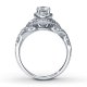 Previously Owned Ring Crystals Titanium steel