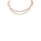 Faceted Bead Chain Layered Necklace