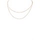 Square Chain Long Necklace